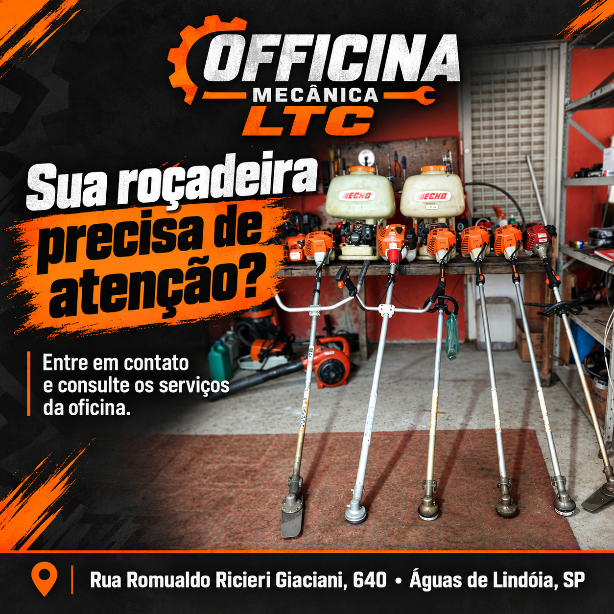Officina Mecânica LTC no Circuito das Água